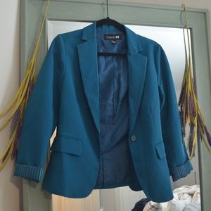 Teal Blazer